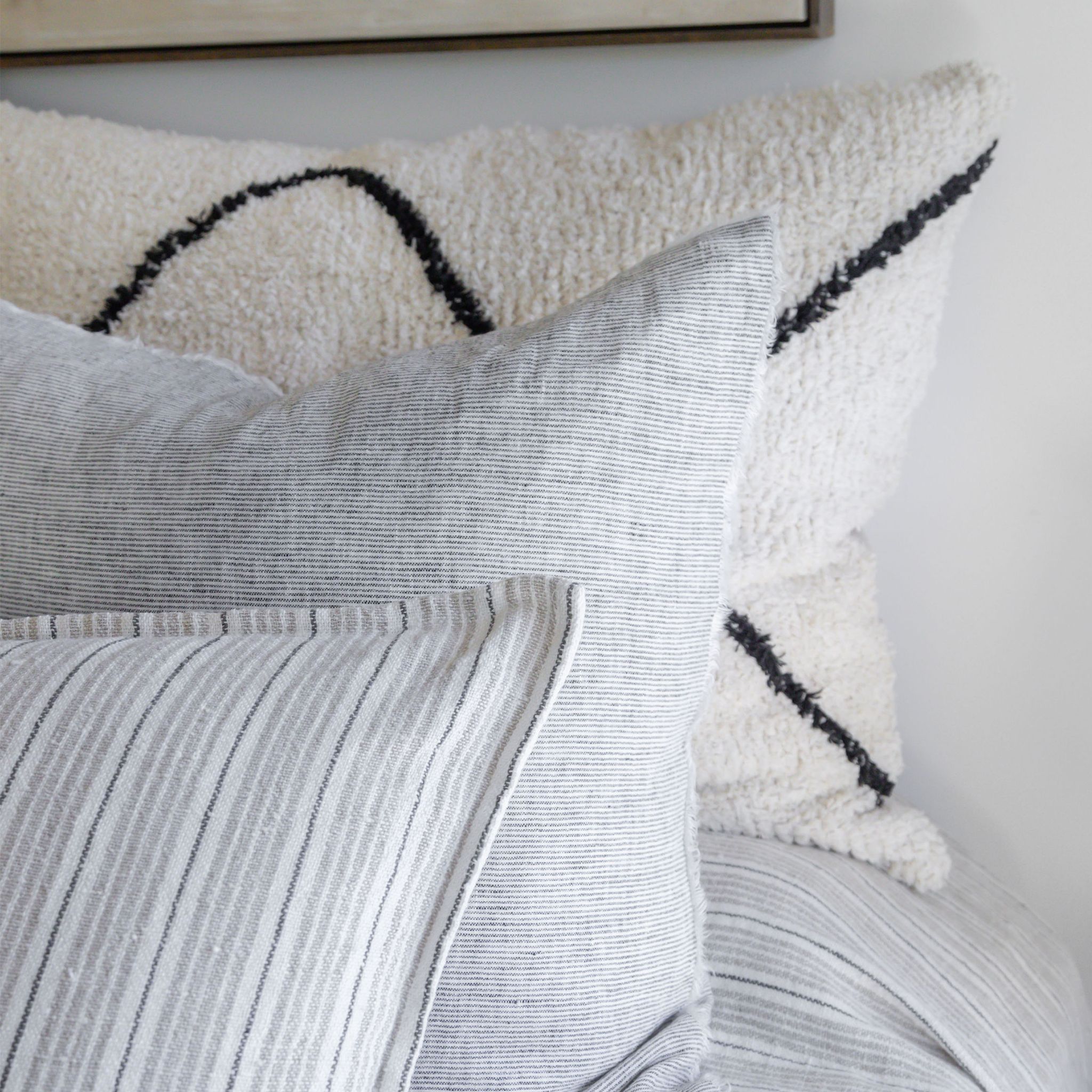 Freddie Hand Woven Big Pillow 28" X 36" With Insert