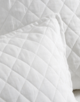 brussels - white color - coverlet - pom pom at home