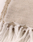 pompom at home - athena - throw - natural color