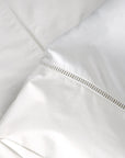 Como Ladder Stitch Cotton Sateen Sheet Set