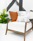 Hendrick 20" Pillow With Insert - 7 colors