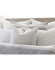 HENLEY HAND WOVEN PILLOW 20" X 20" WITH INSERT - 2 colors-Pom Pom at Home