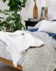 HUMBOLDT HAND WOVEN PILLOW WITH INSERT - 6 colors - pom pom at home