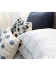 Izzy Hand Woven 14" X 24" Pillow With Insert