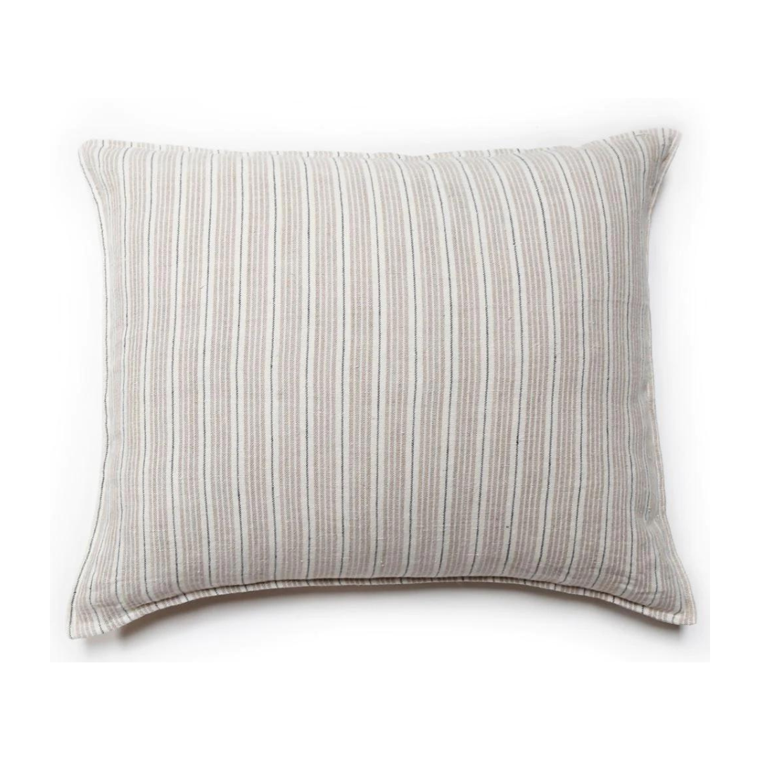 Pom Pom at Home Newport Big Pillow - Natural Midnight