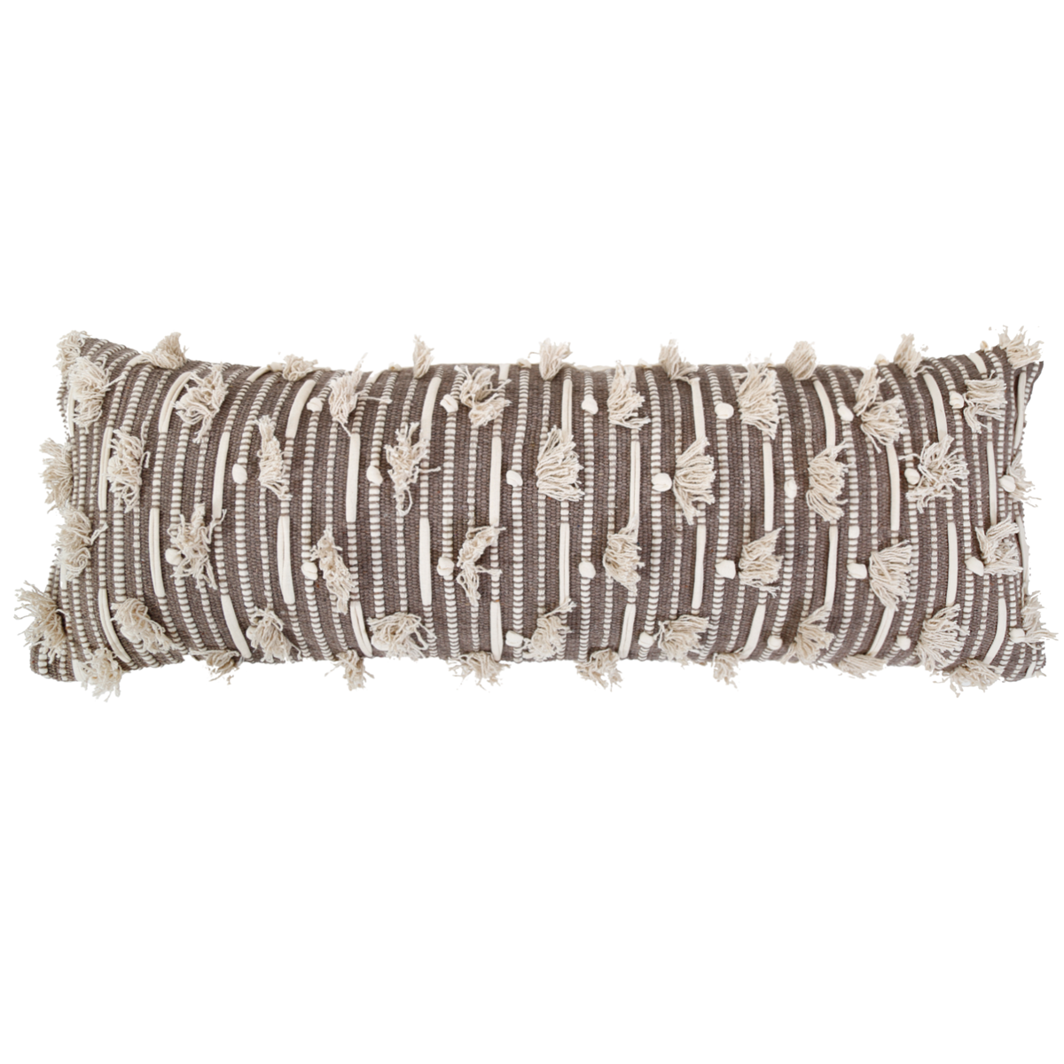 Nora Hand Woven Pillow 14" X 40" With Insert