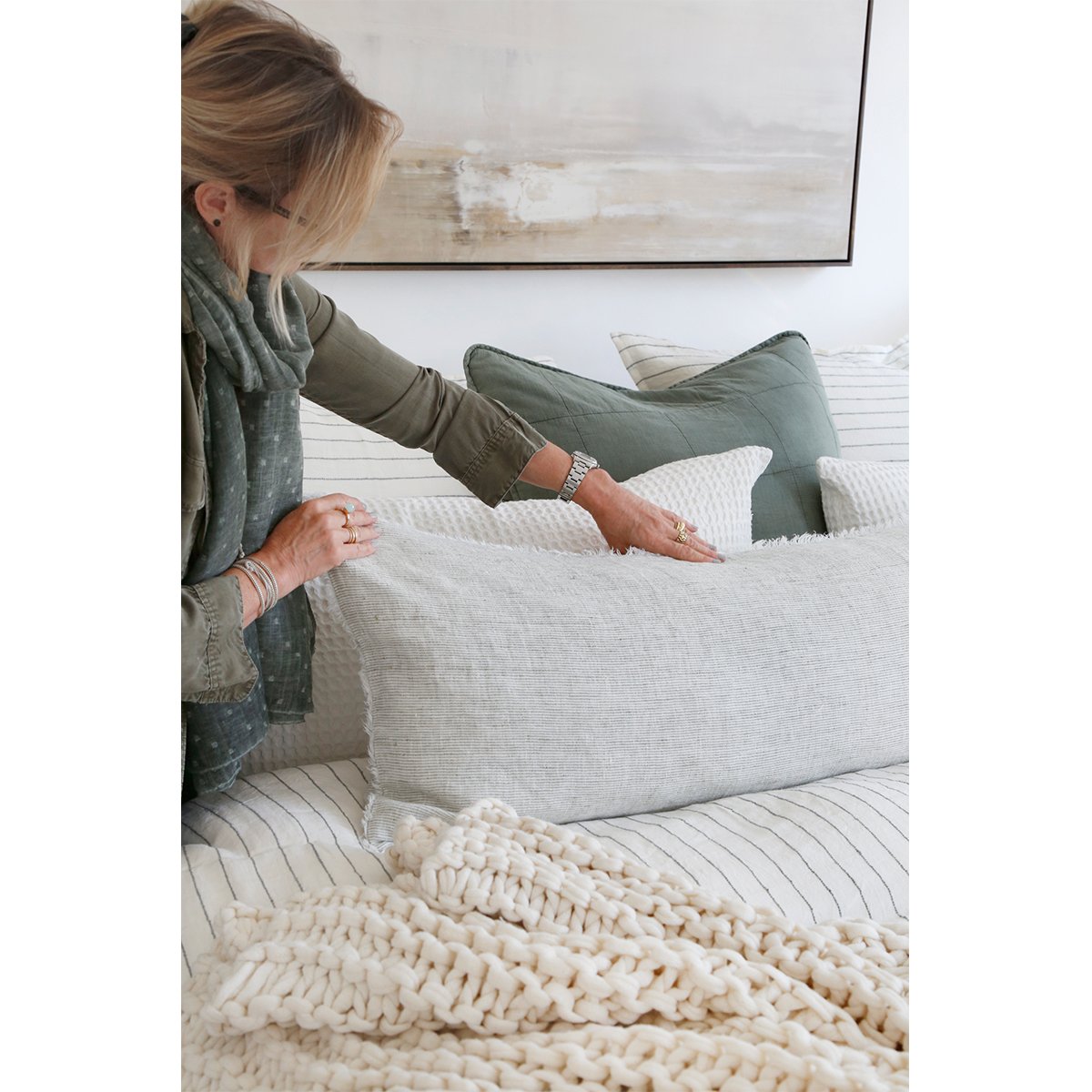 Logan Body Pillow With Insert