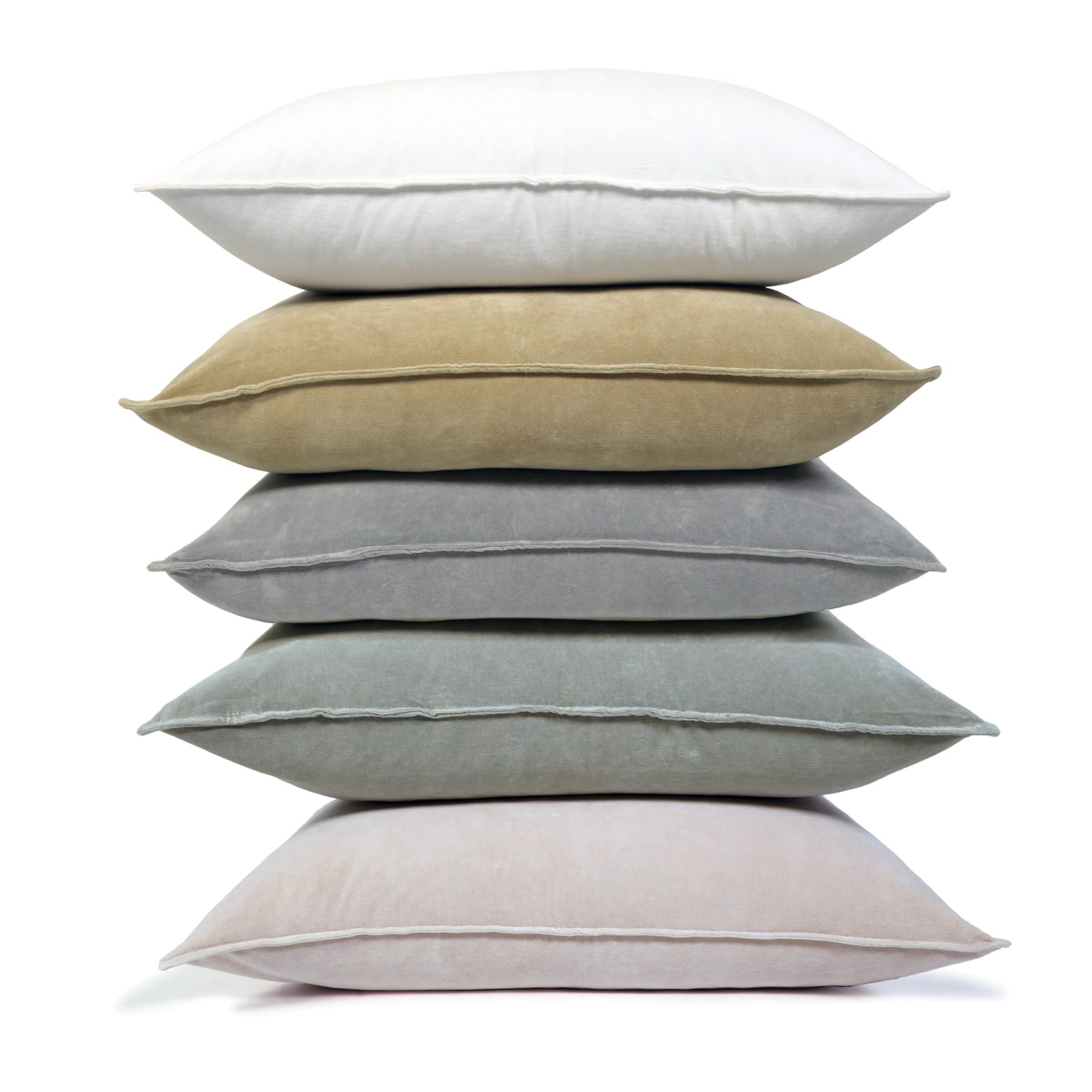 Pom Pom at Home Bianca Accent Pillow Light Grey