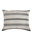 jackson - flax/midnight color - king pillow - pom pom at home
