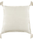 Montauk 20" Pillow with Tassels - 7 colors-Decorative Pillow-Pom Pom at Home