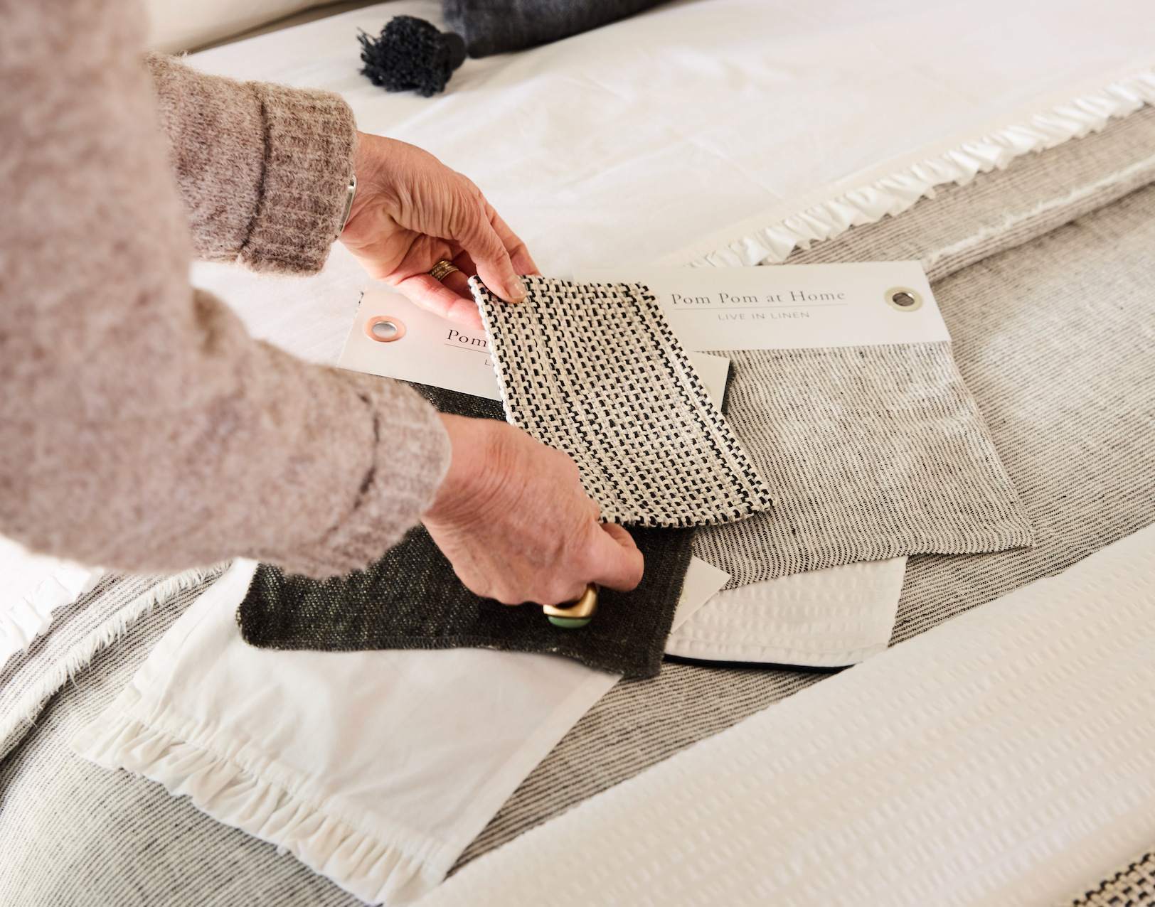 Touch. Feel. Fall in Love: Try Our Fabric Swatches at Home