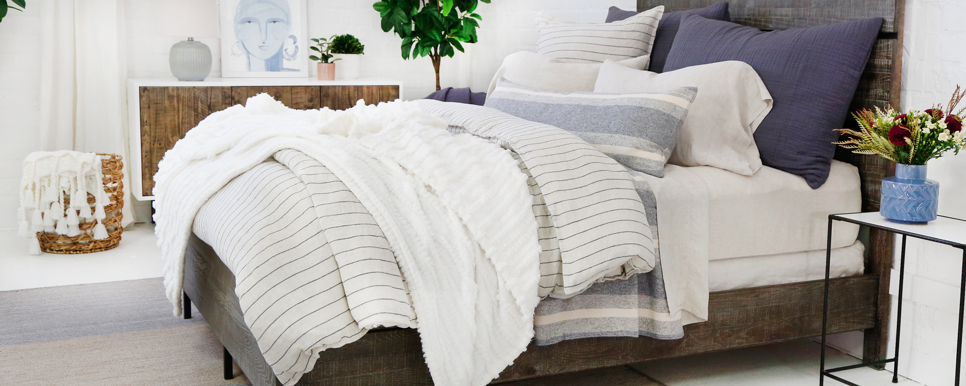 How to Layer A Bed for Fall!