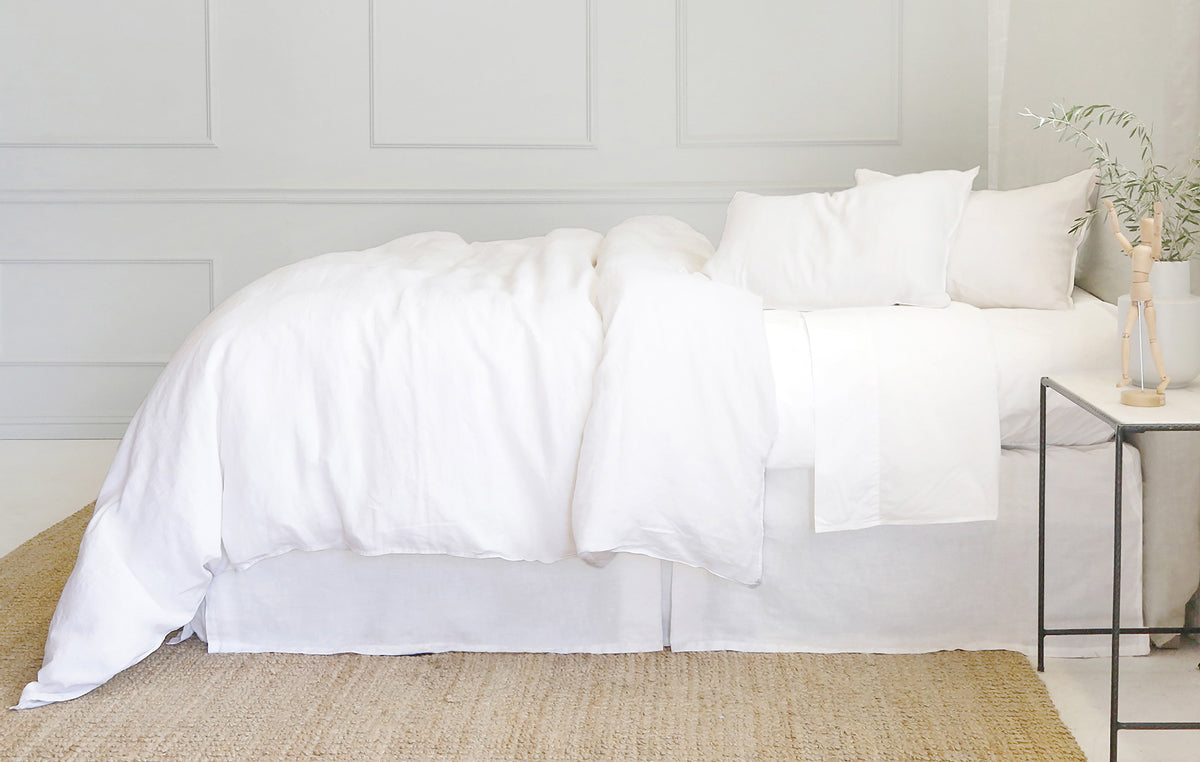 The Benefits of Linen Bedding. Pom Pom at Home