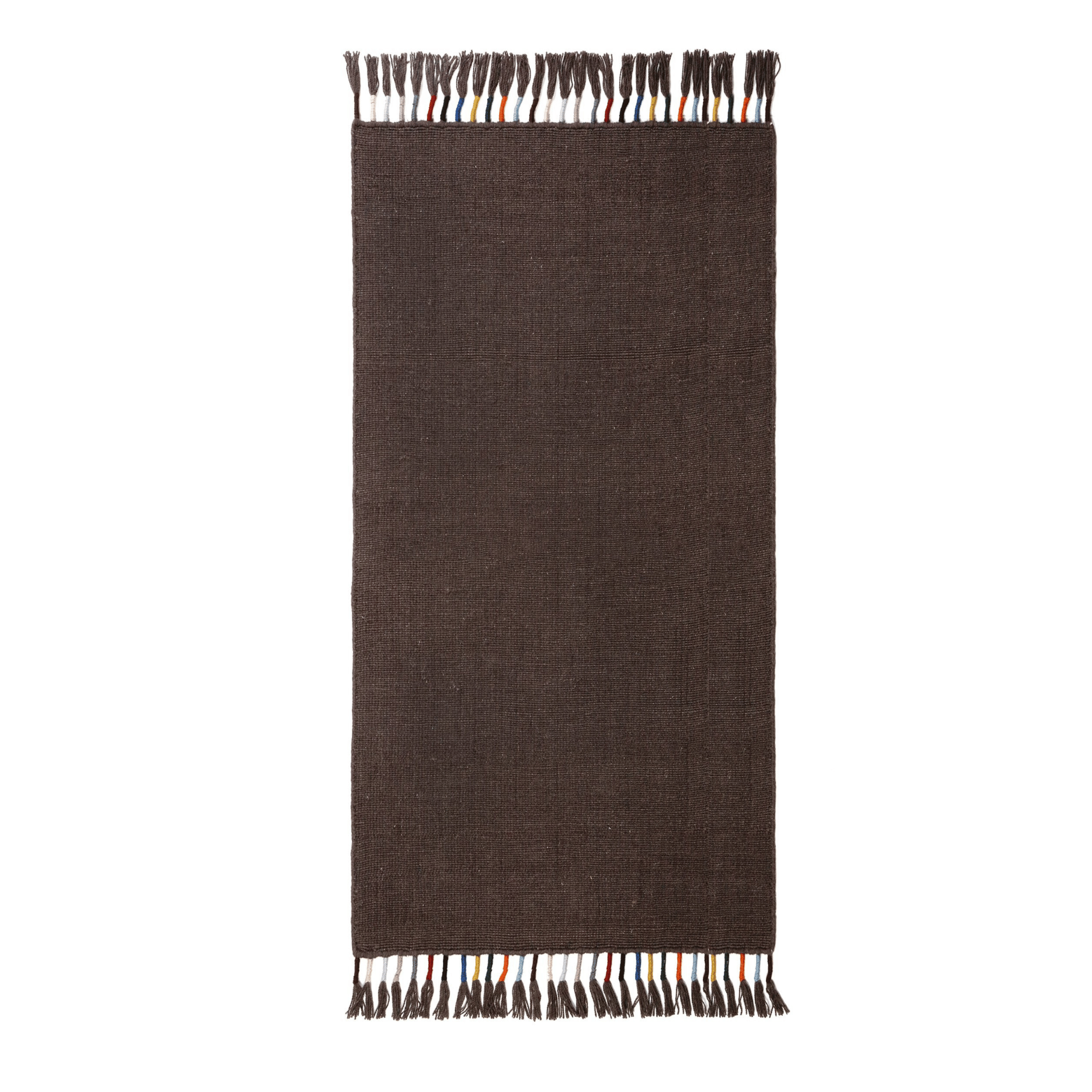 TASSEL HANDWOVEN RUG - MOCHA-Pom Pom at Home