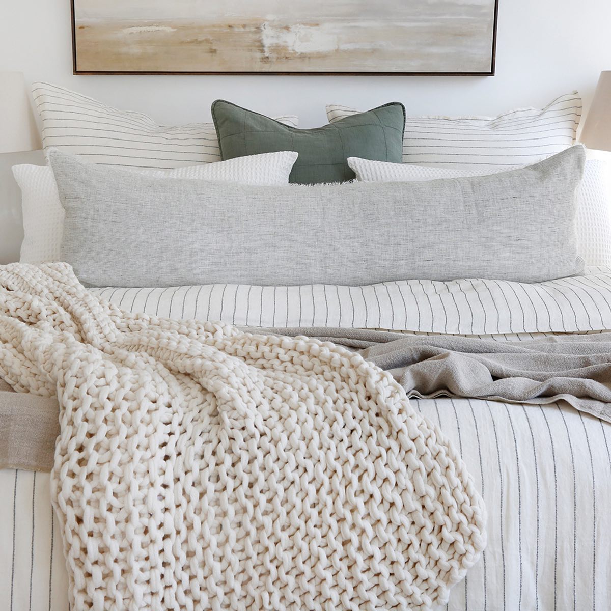 Logan Body Pillow With Insert--Pom Pom at Home