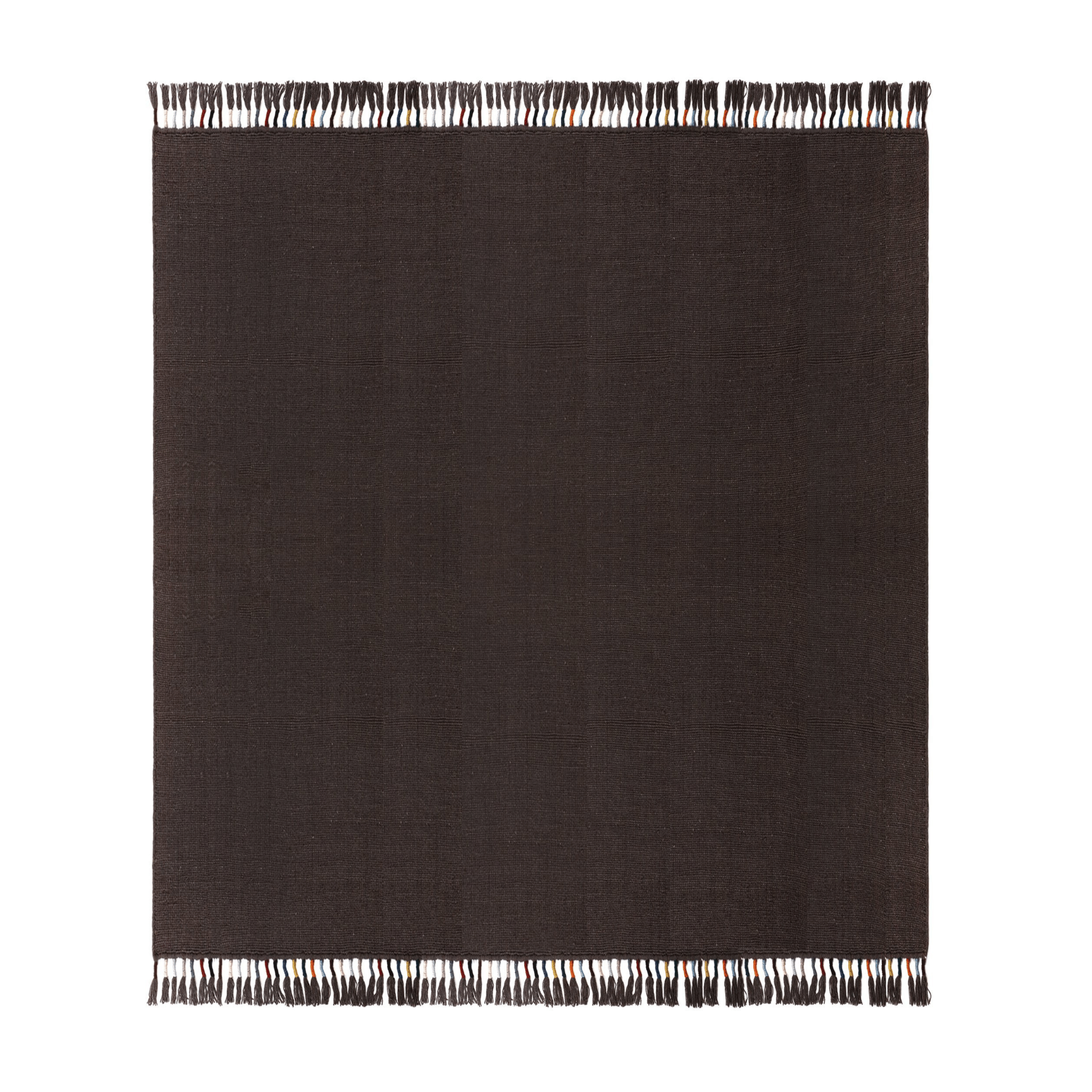 TASSEL HANDWOVEN RUG - MOCHA-Pom Pom at Home