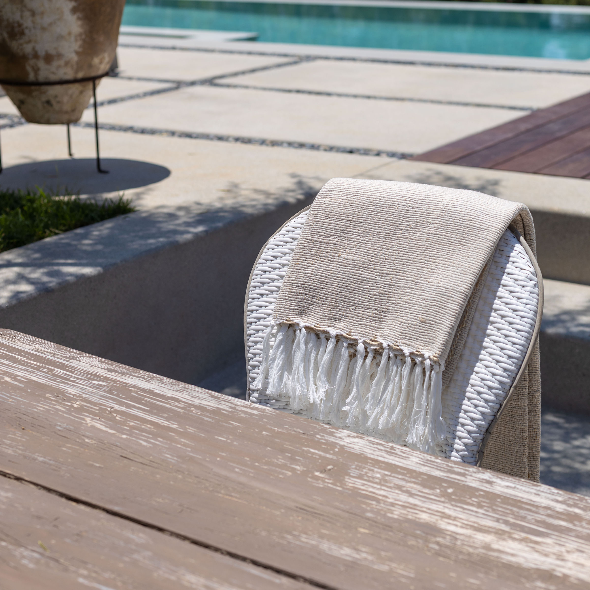 Athena Throw--Pom Pom at Home