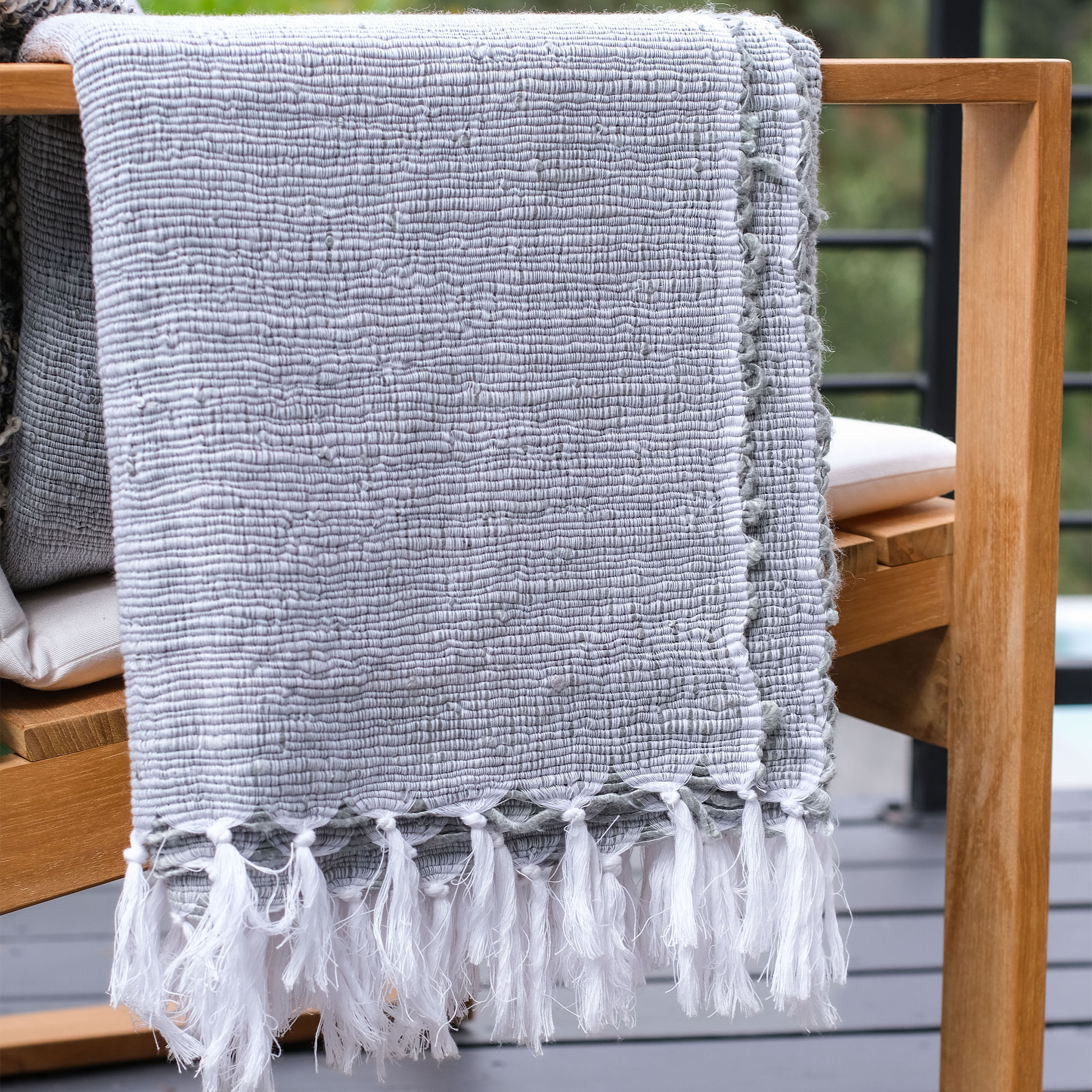 Athena Throw--Pom Pom at Home