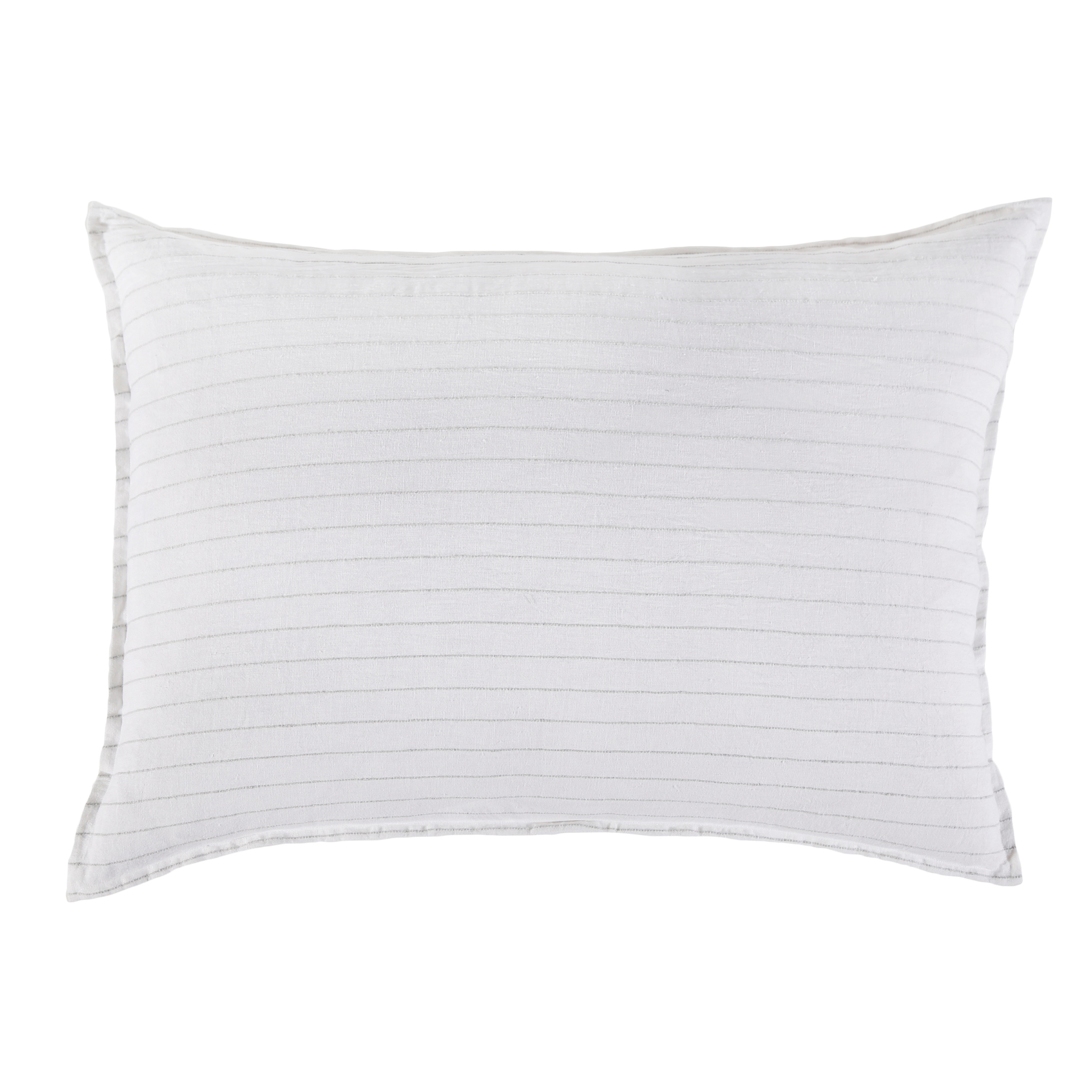 Blake Duvet Cover-20x27 Standard Sham-White/Ocean-Pom Pom at Home