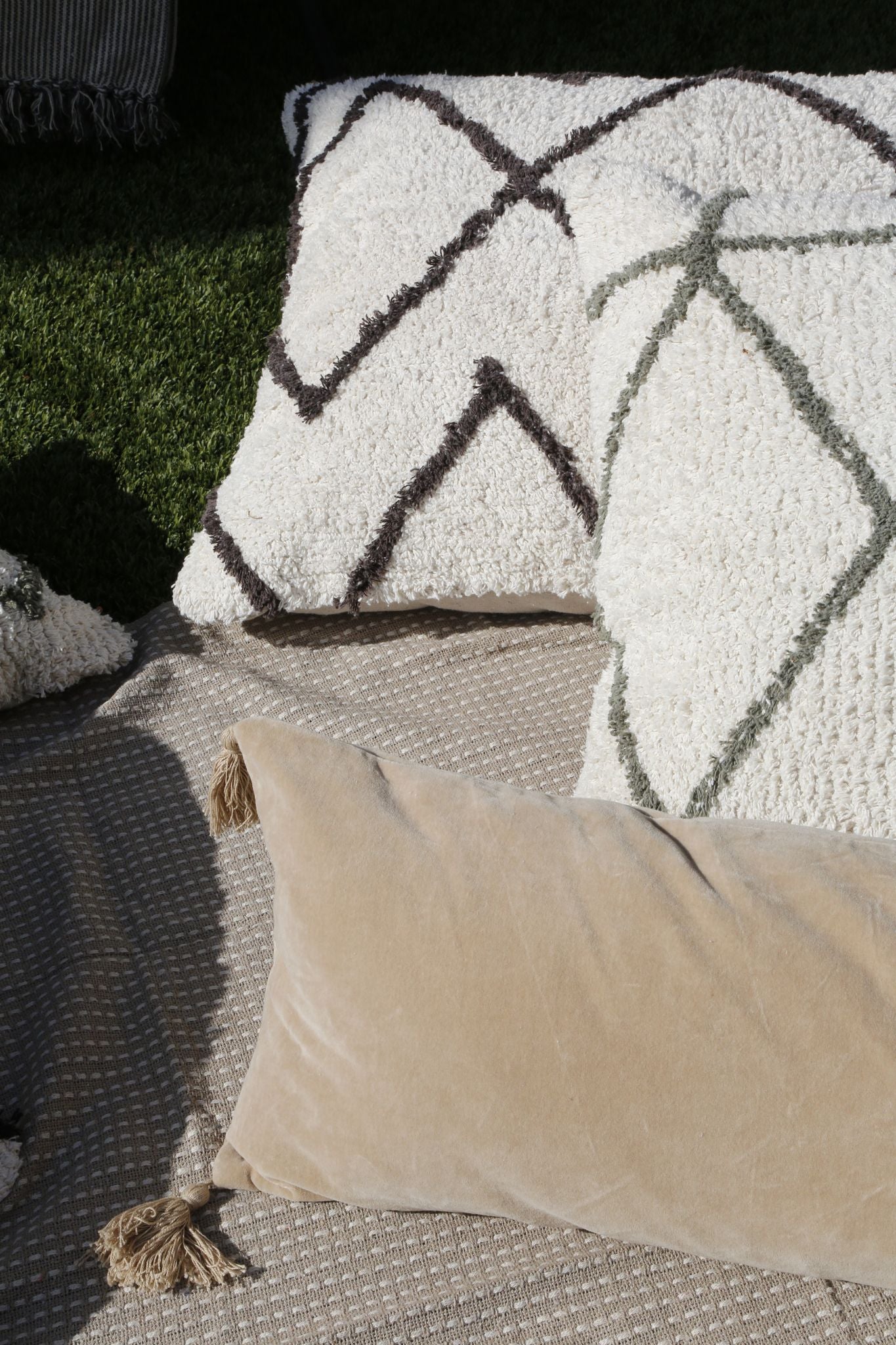 Bianca 14&quot; X 40&quot; Pillow With Insert--Pom Pom at Home
