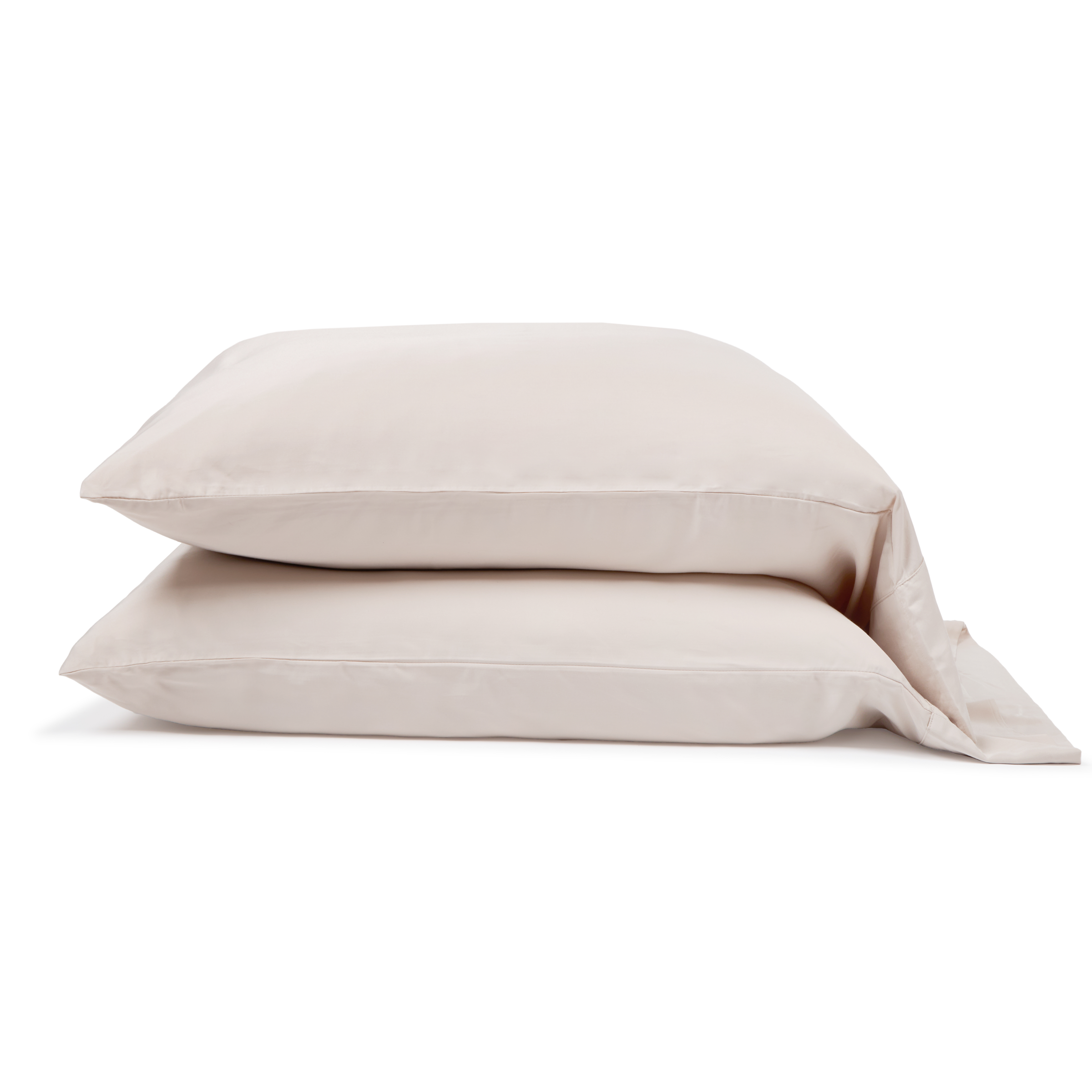 Bamboo Sateen Sheet Set-Standard Pillowcase (Set Of 2)-Sand-Pom Pom at Home
