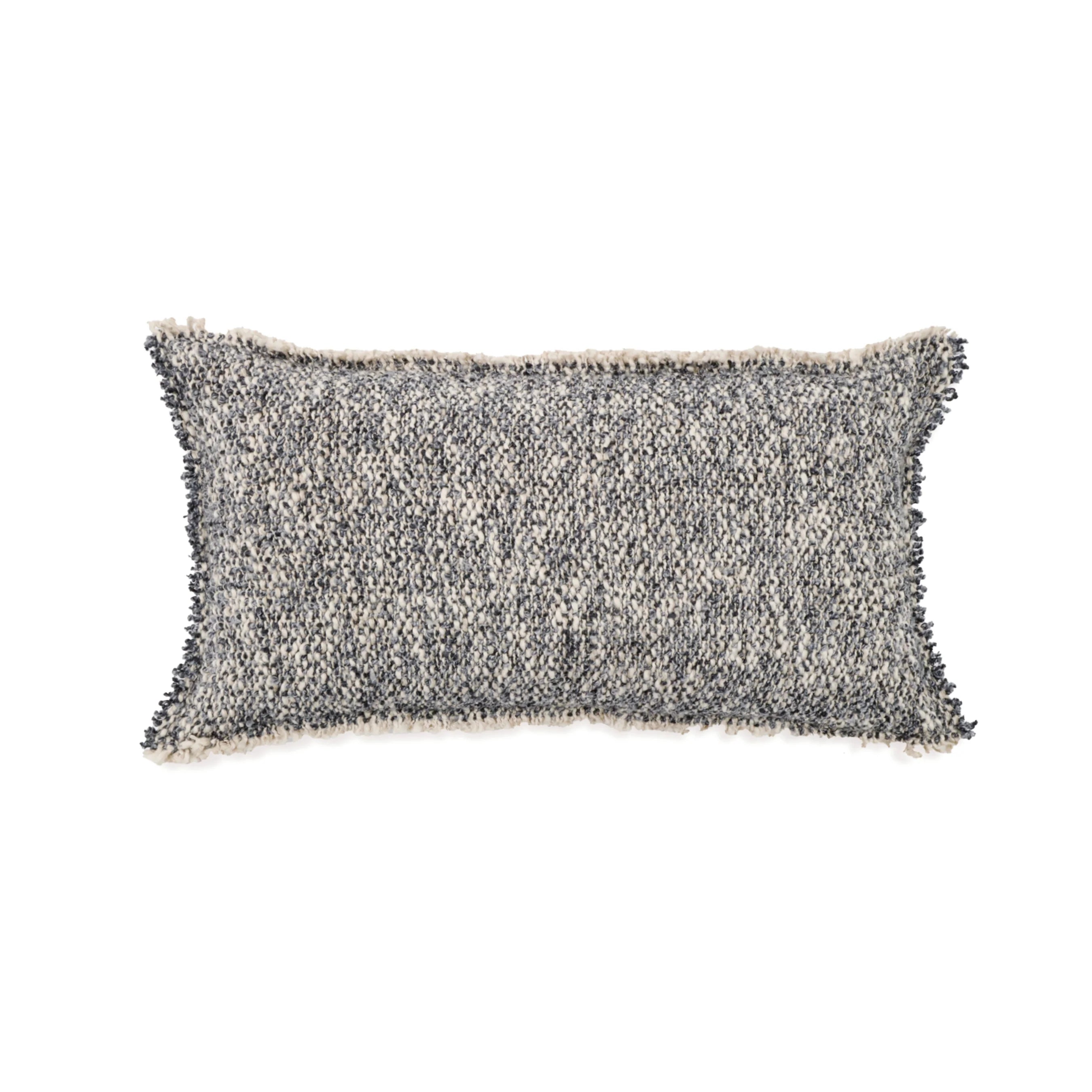 Brentwood 14" X 24" Pillow With Insert-14x24 Pillow With Insert-Steel Blue-Pom Pom at Home