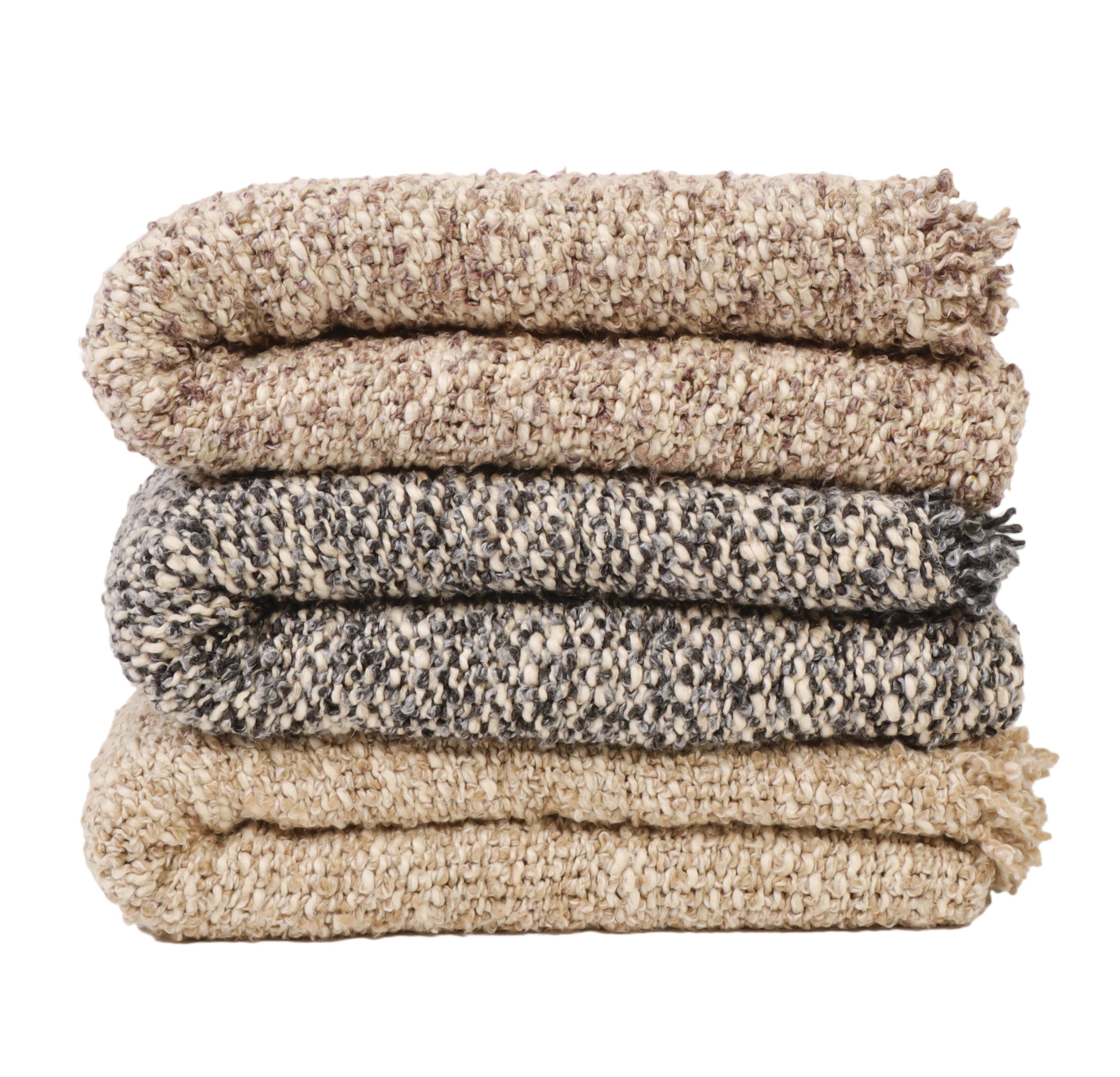 pompom at home - brentwood - throw - 3 colors