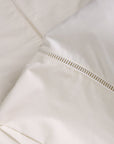 Como Ladder Stitch Cotton Sateen Sheet Set