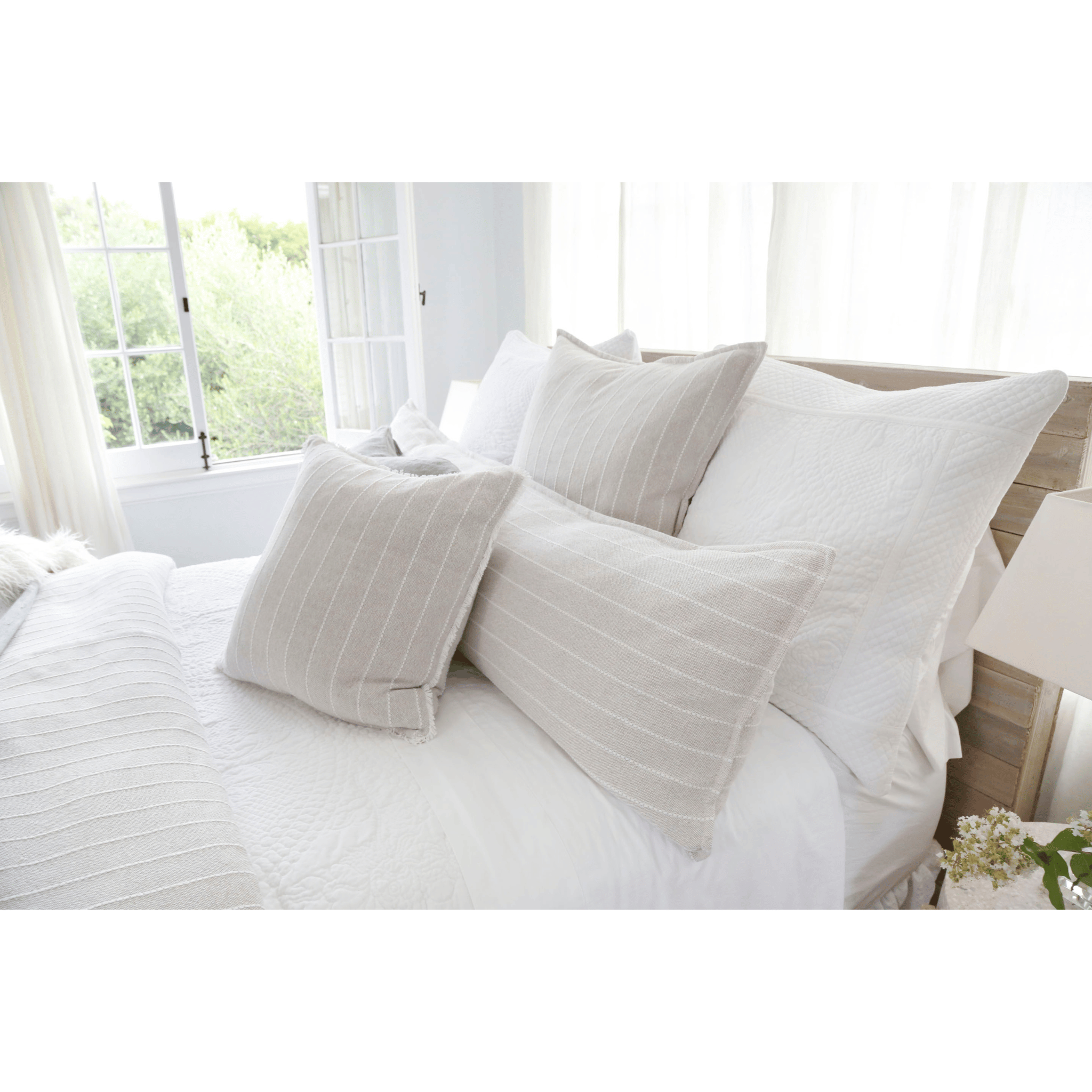 Henley Hand Woven Pillow With Insert