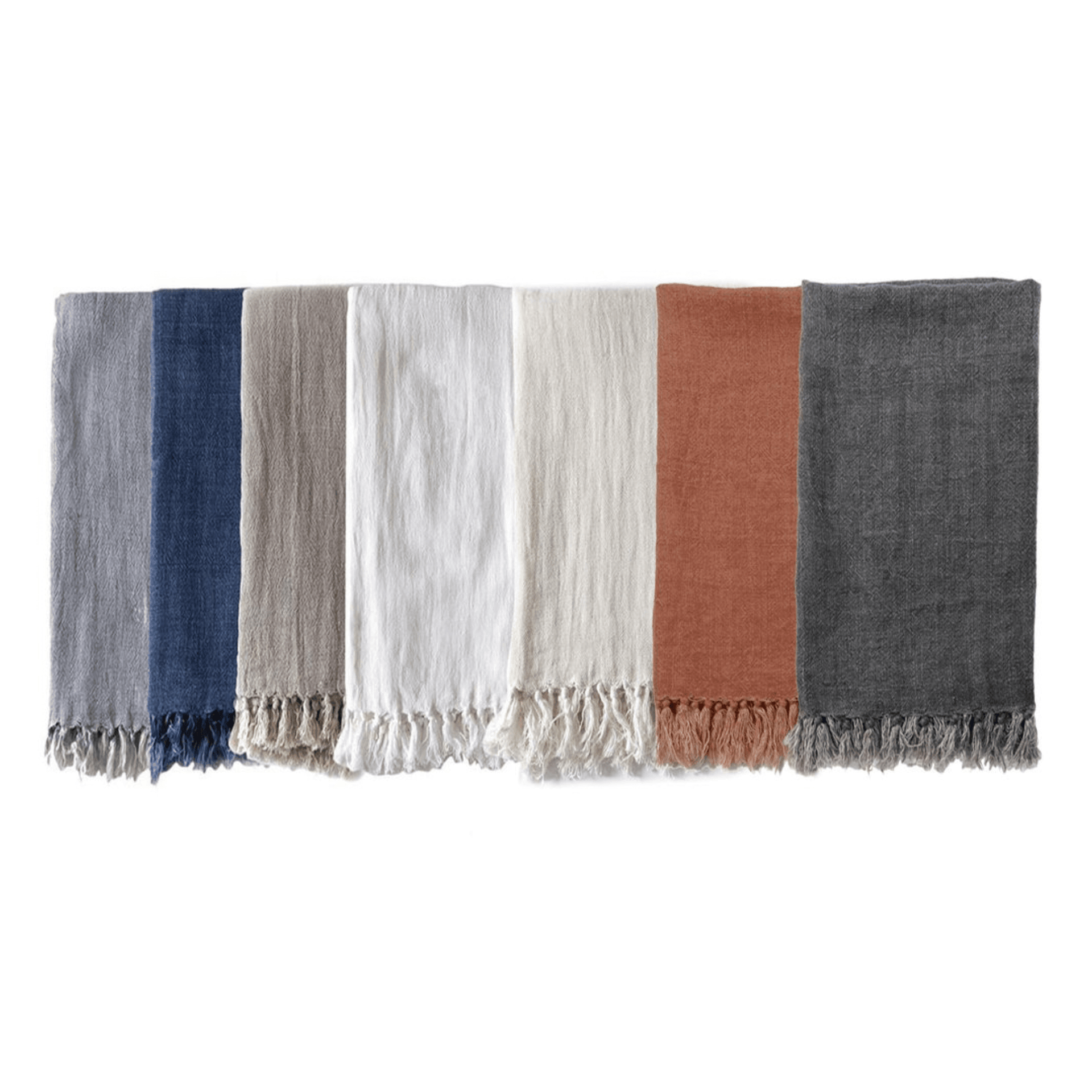 Montauk Blanket Pom Pom at Home