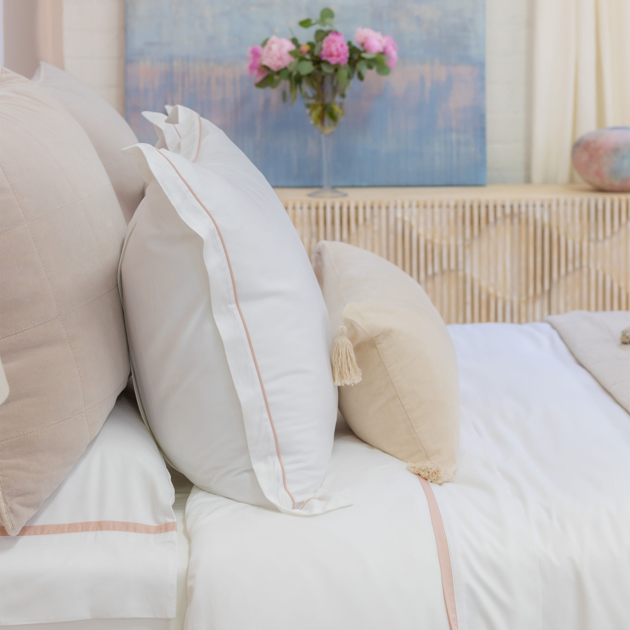 Langston Bamboo Sateen Duvet Cover Set--Pom Pom at Home