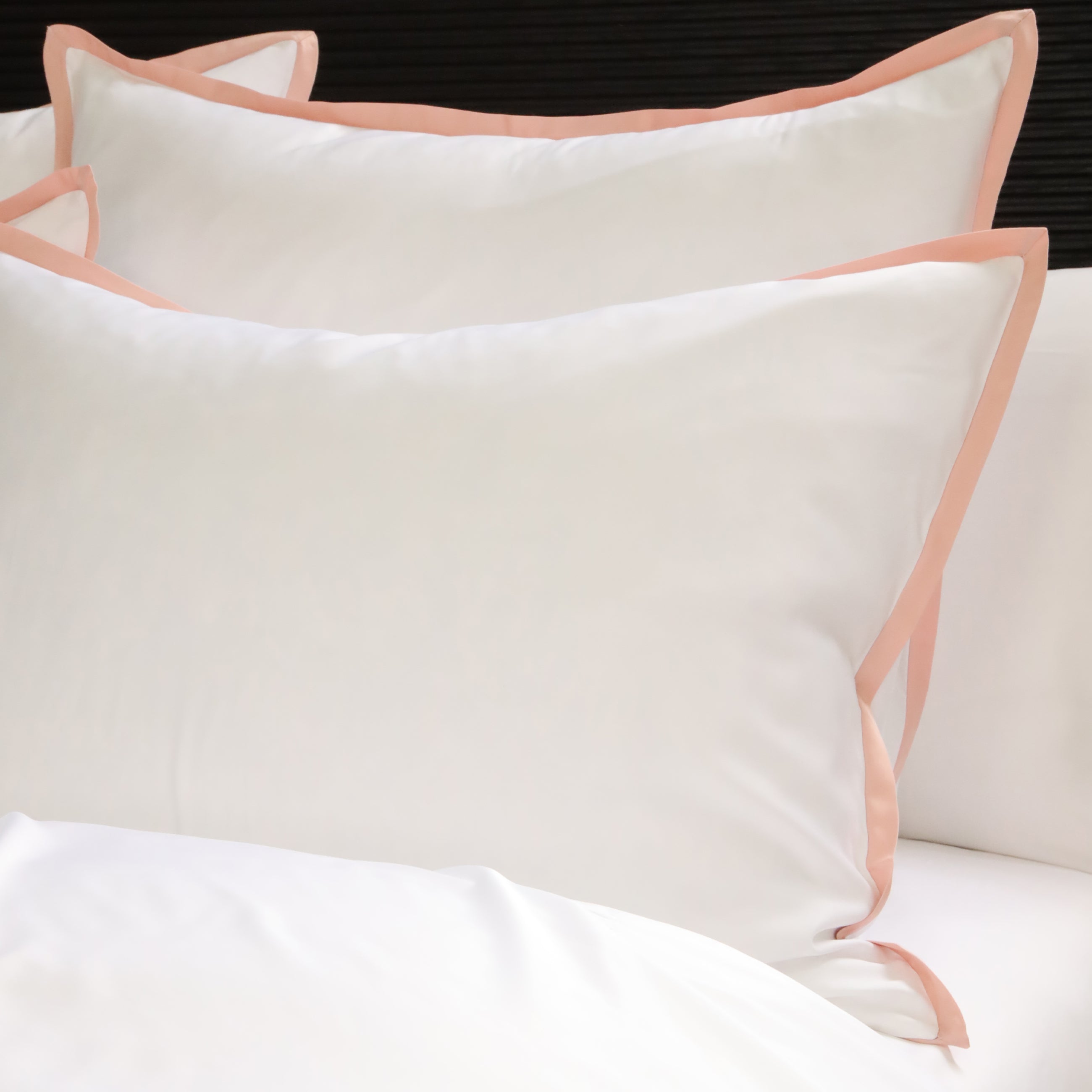 Langston Bamboo Sateen Duvet Cover Set-Euro Sham-Pink-Pom Pom at Home