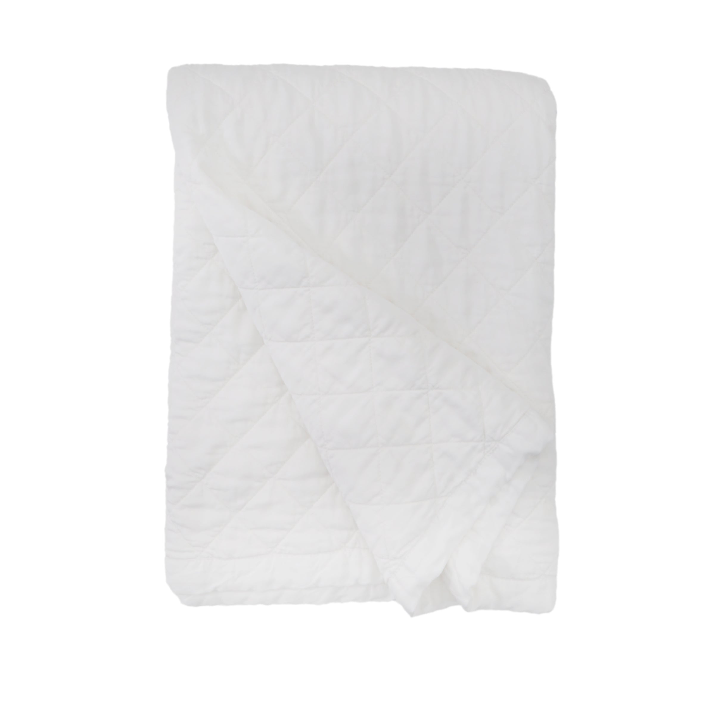 Monaco Oversized Throw-68" x 94" (Twin)-White-Pom Pom at Home