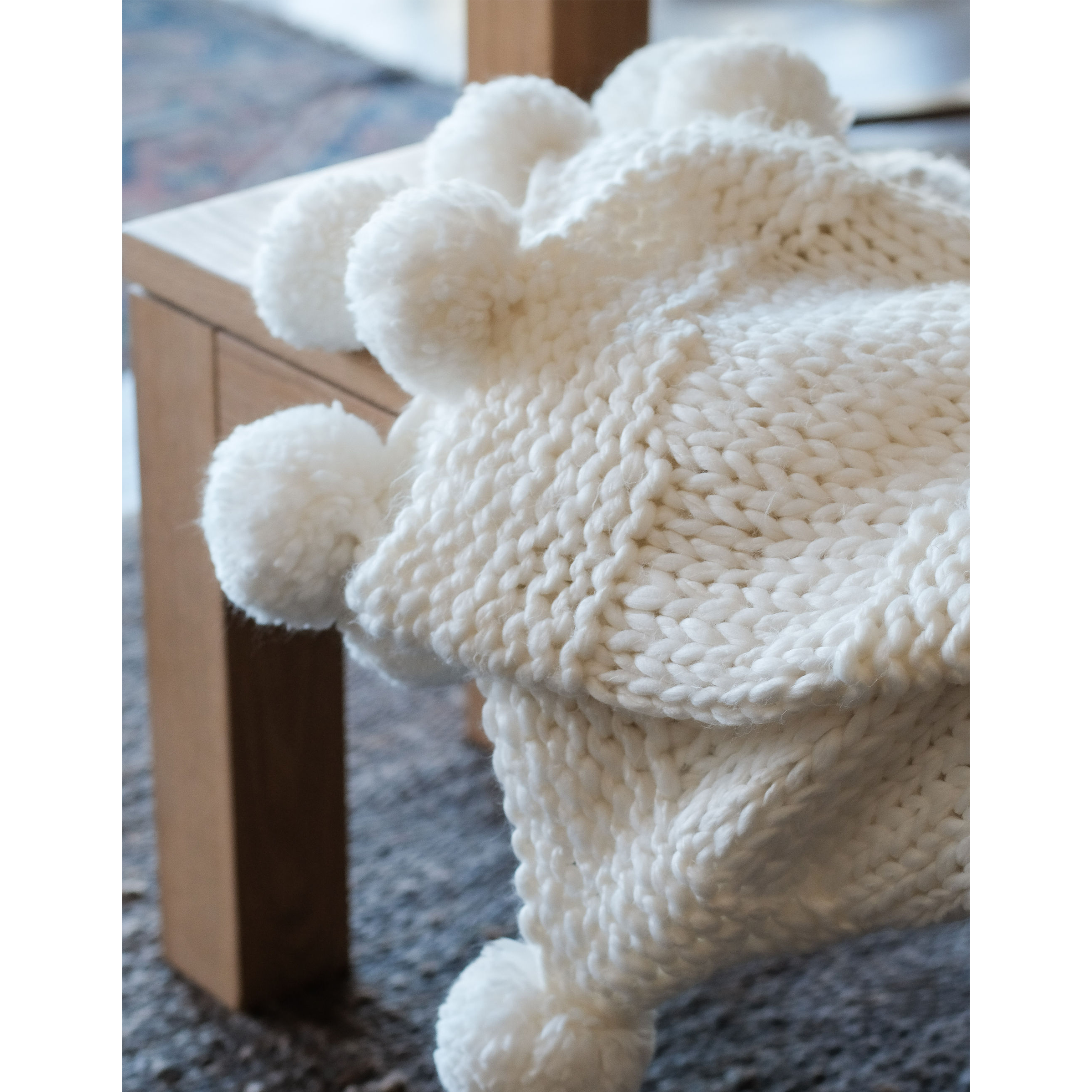 Pom pom clearance throw tesco