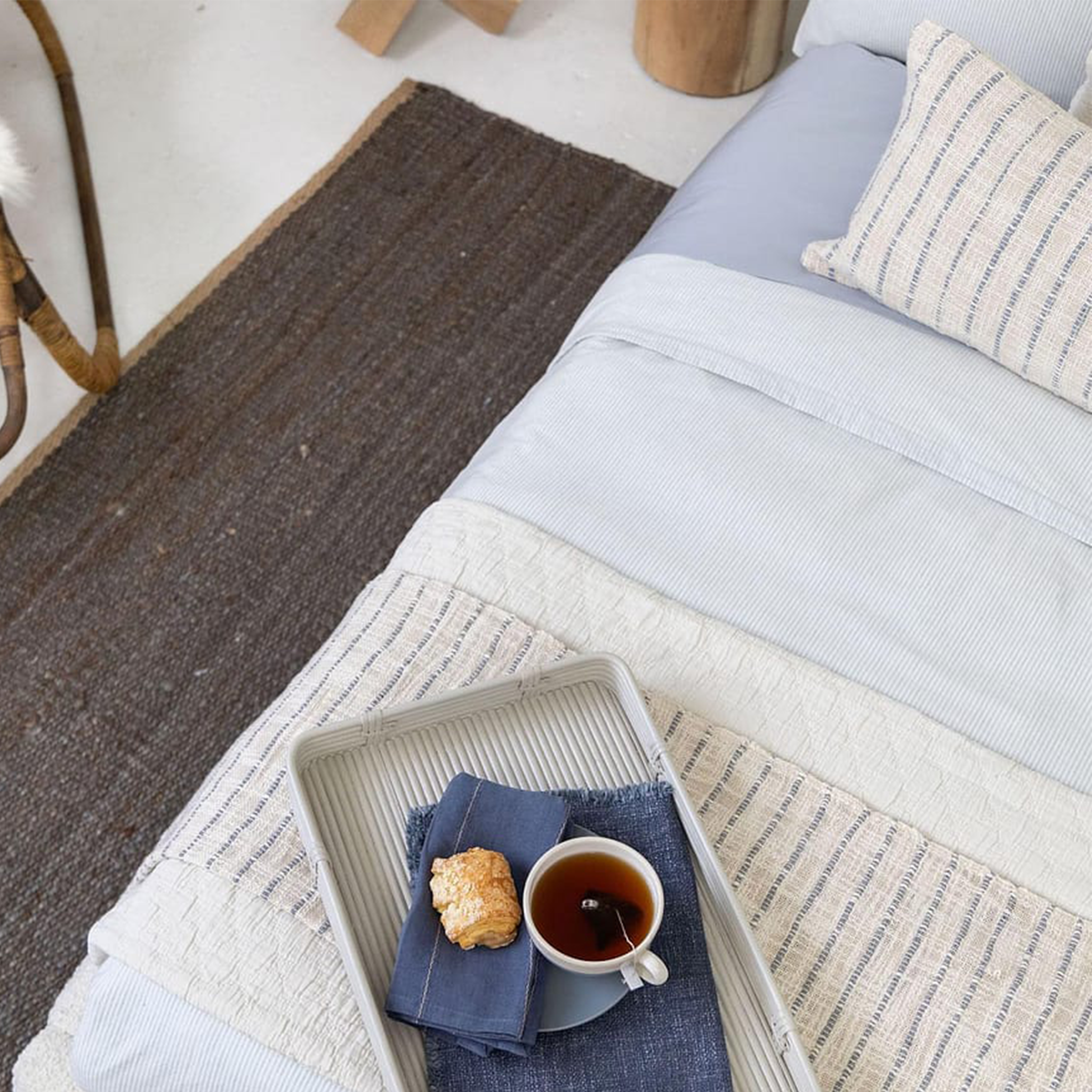 Parker Bamboo Sateen Duvet Set--Pom Pom at Home