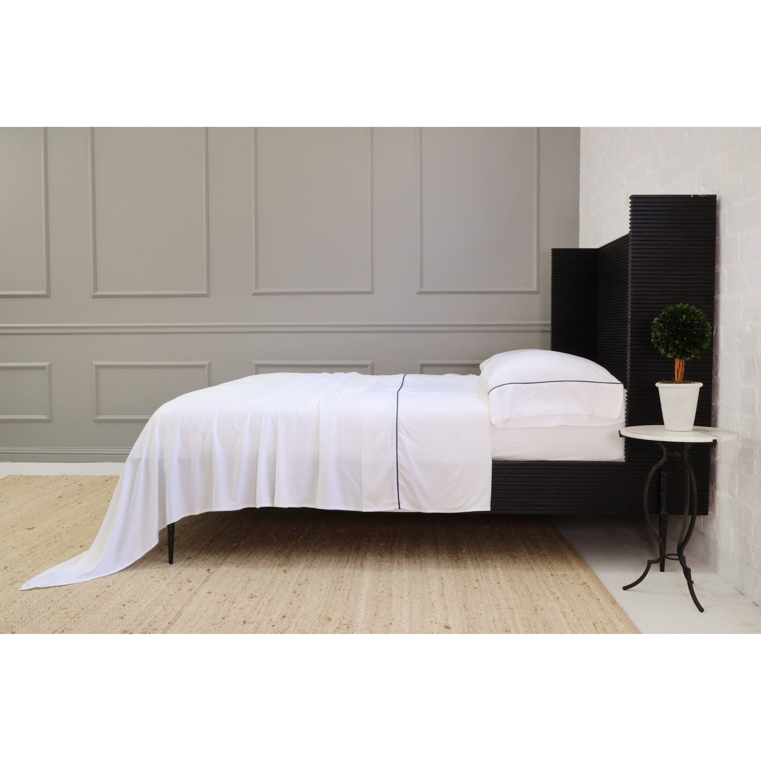 Sheena Bamboo Sateen Sheet Set--Pom Pom at Home
