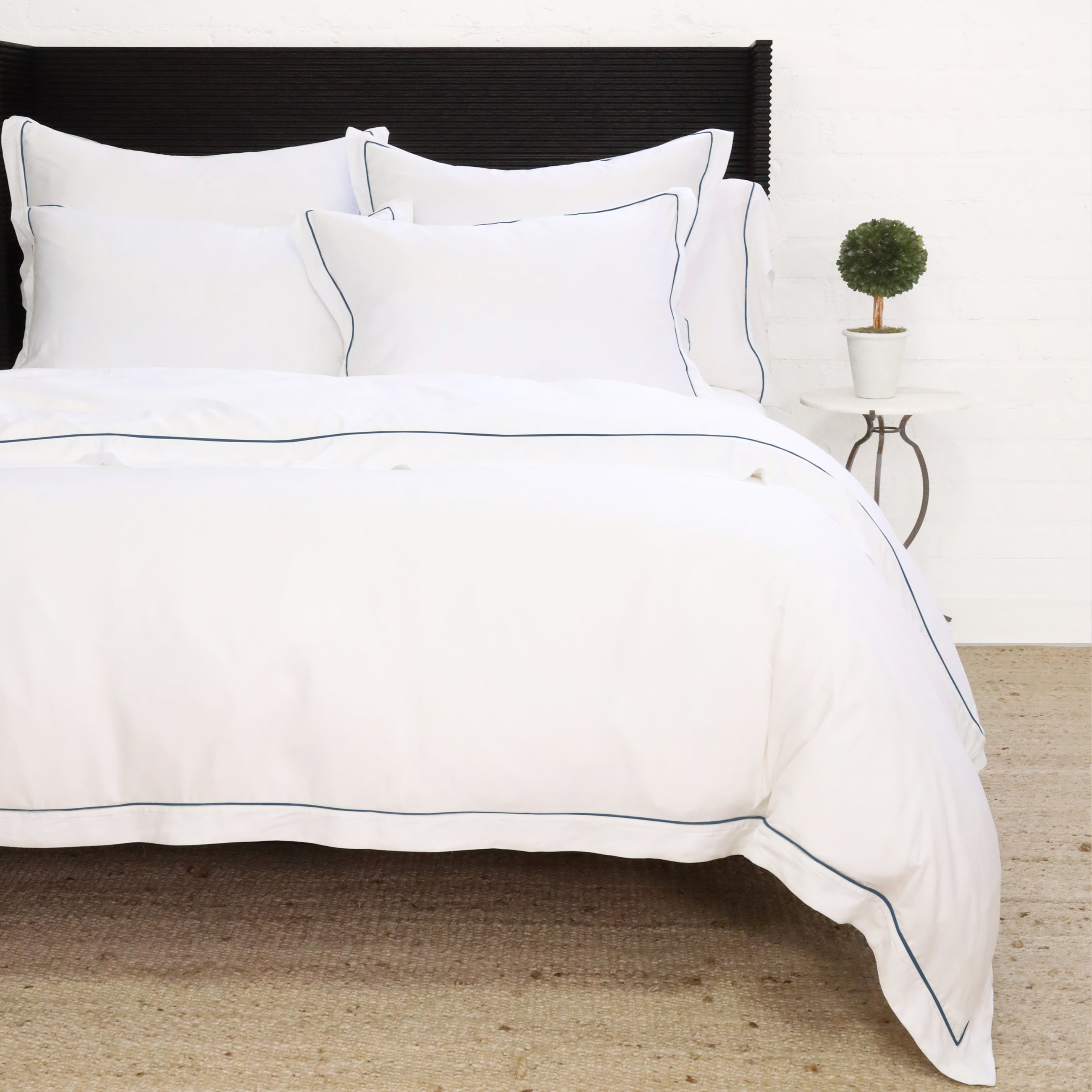 Sheena Bamboo Sateen Duvet Cover Set--Pom Pom at Home