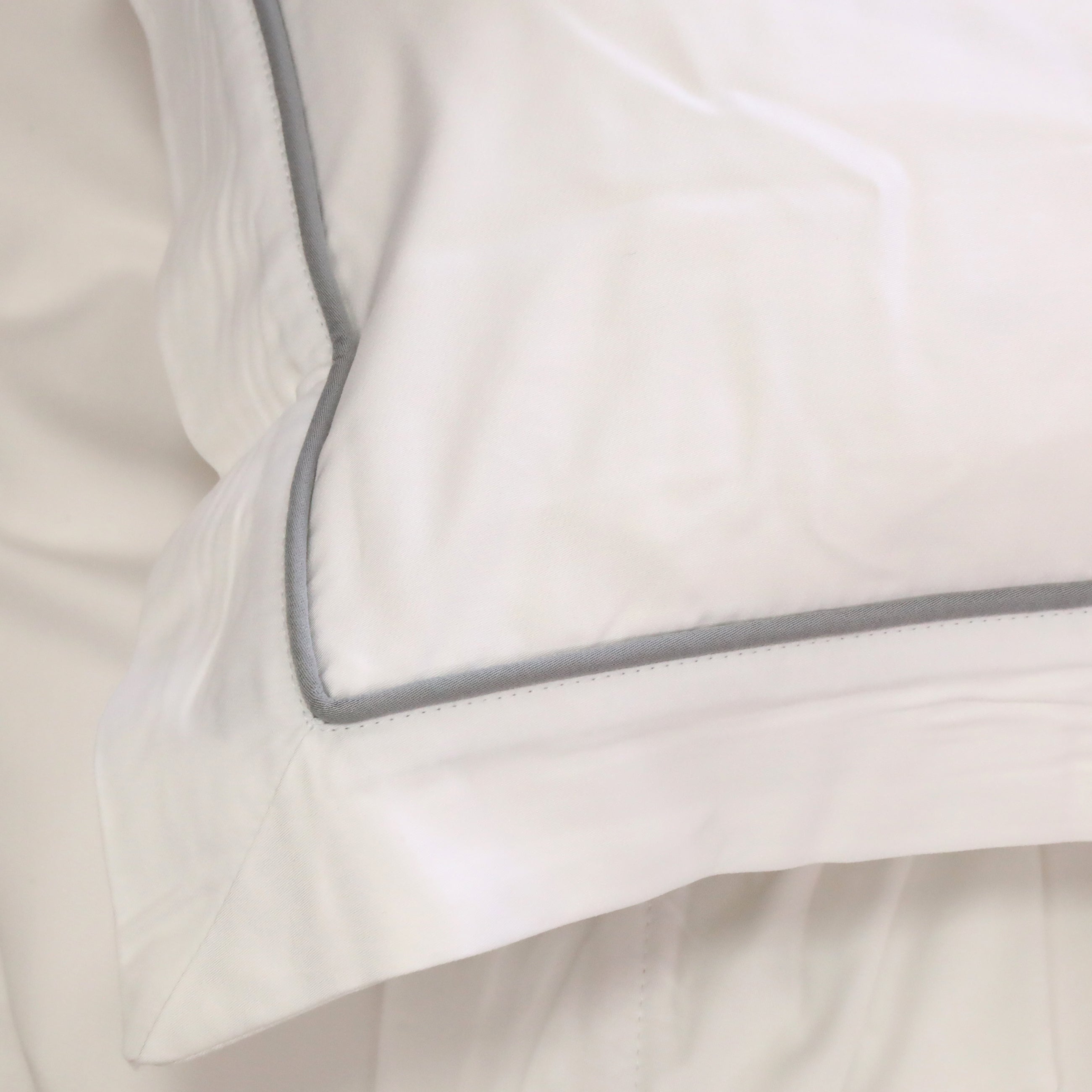Sheena Bamboo Sateen Duvet Cover Set-Euro Sham-Ocean-Pom Pom at Home