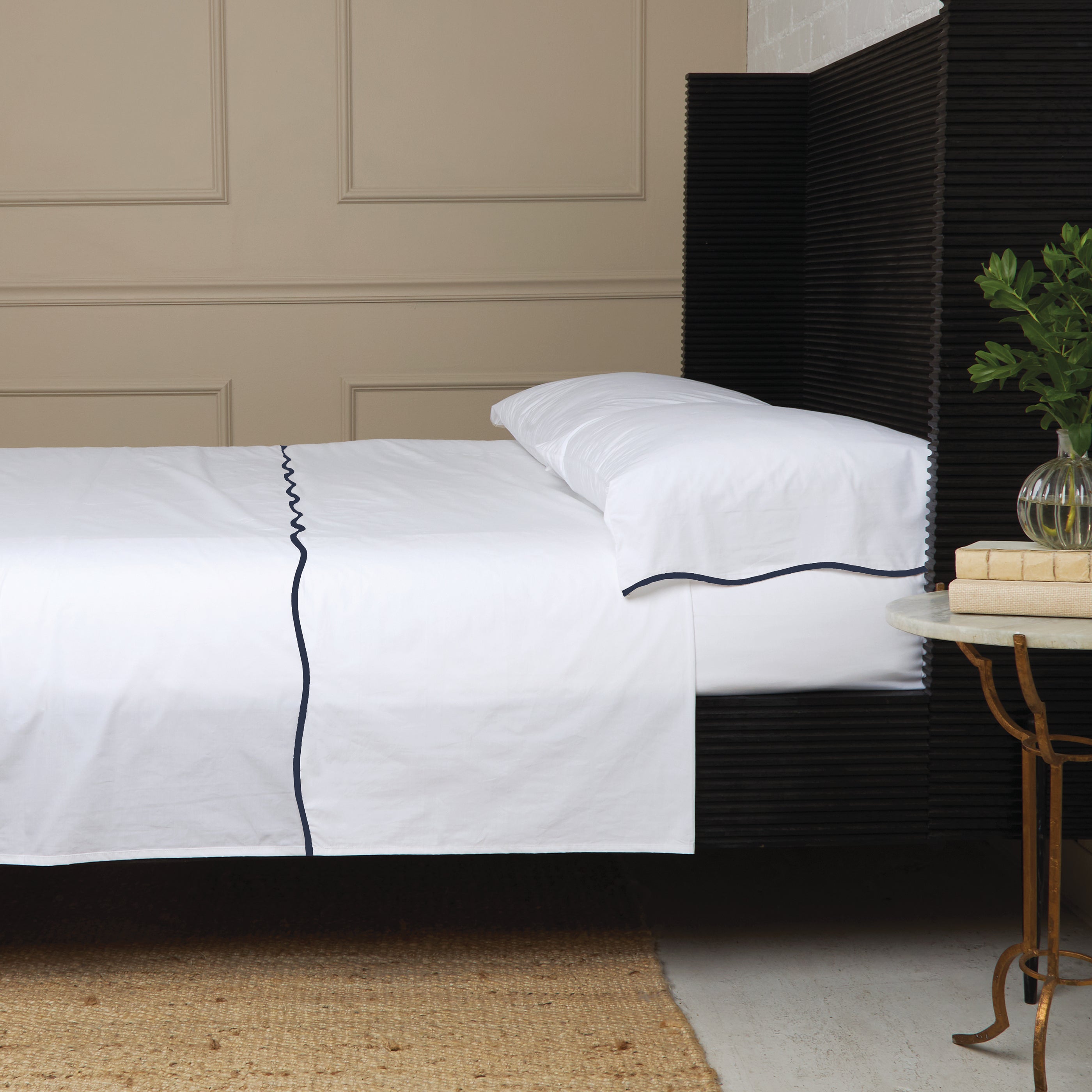 Skylar Cotton Percale Sheet Set