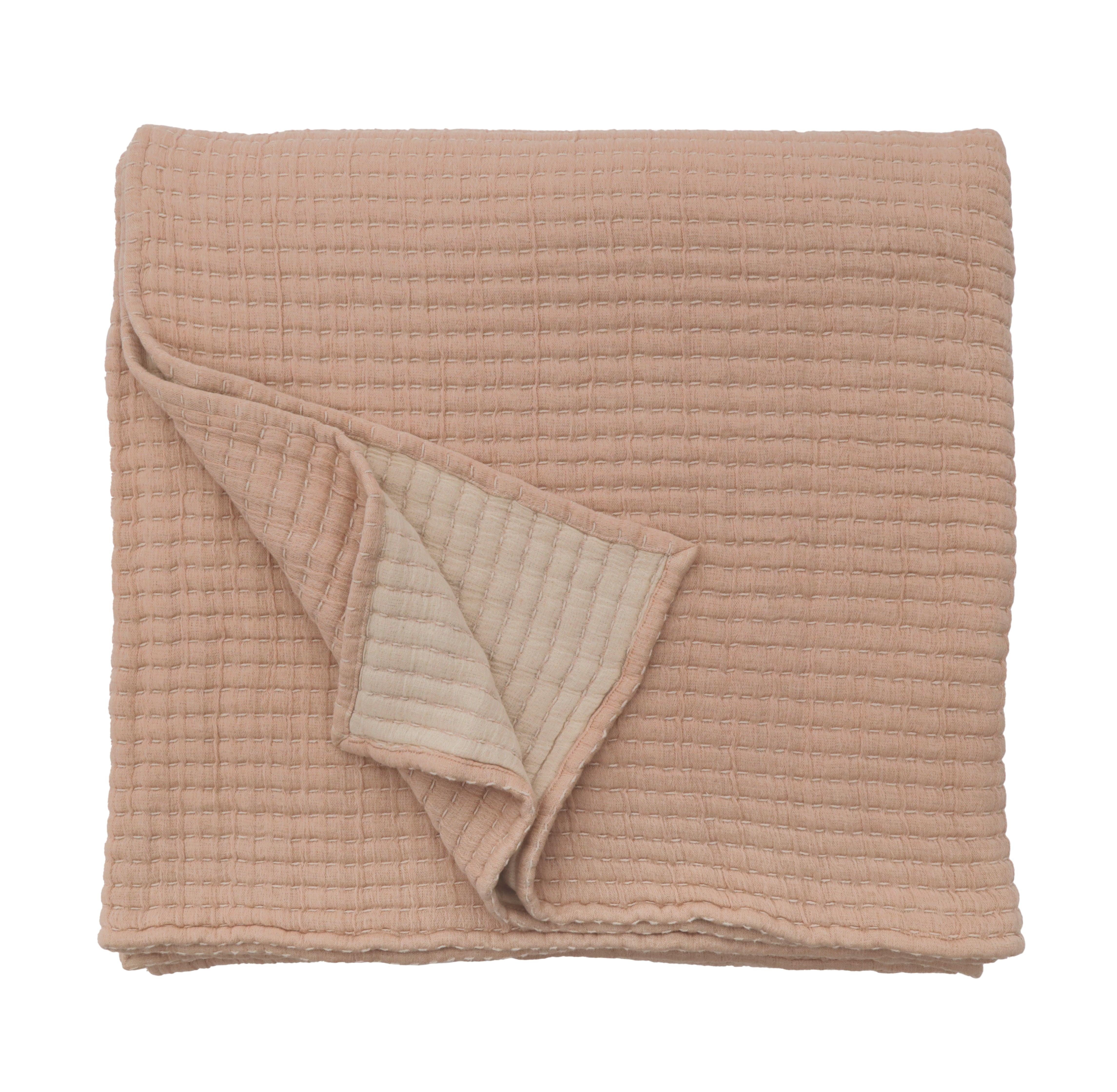 Vancouver Oversized Throw-60" x 90" (Twin)-Amber-Pom Pom at Home