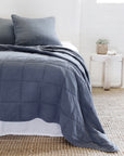 antwerp - navy color - coverlet - pom pom at home