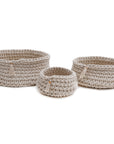 BAYA - Ivory - Set of 3-Pom Pom at Home