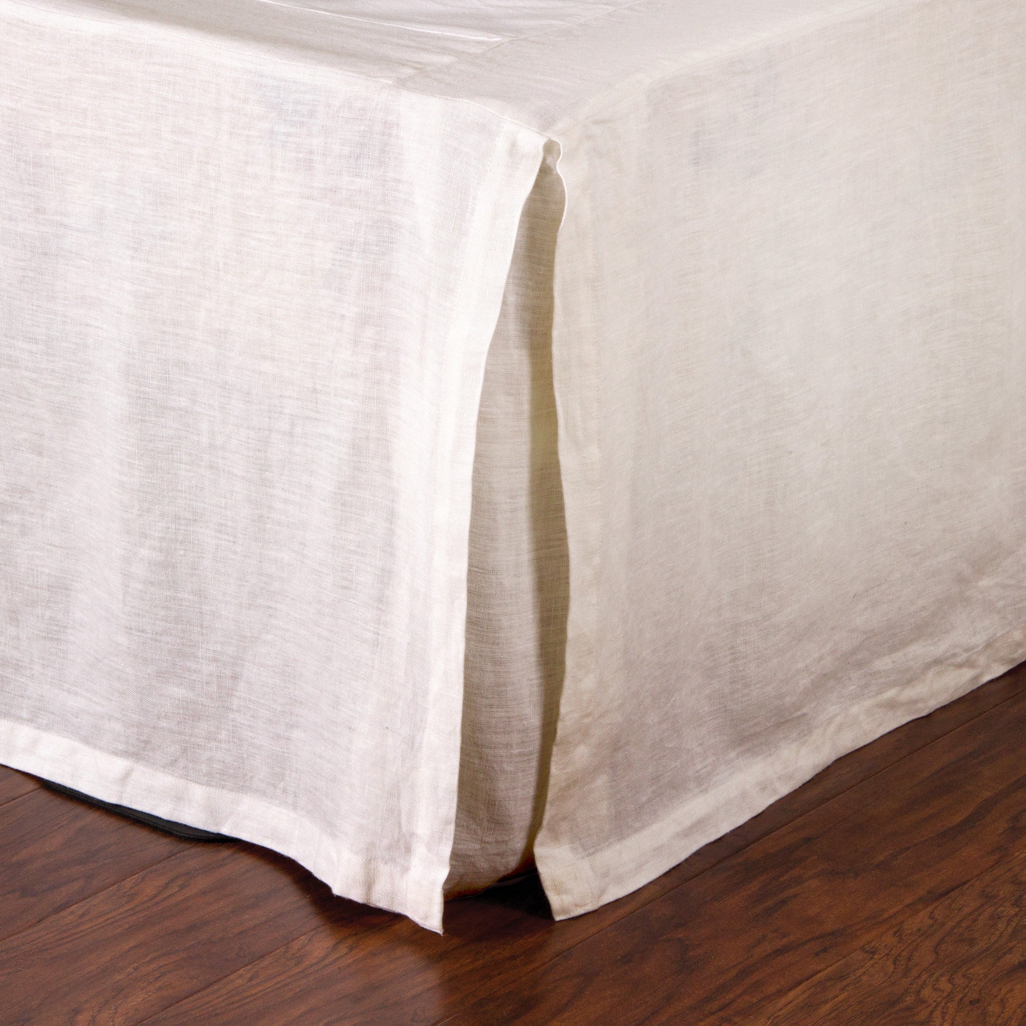 pleated linen bedskirt - 3 colors - pom pom at home