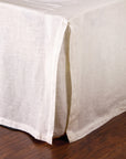 pleated linen bedskirt - 3 colors - pom pom at home