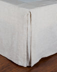 pleated linen bedskirt - 3 colors - pom pom at home