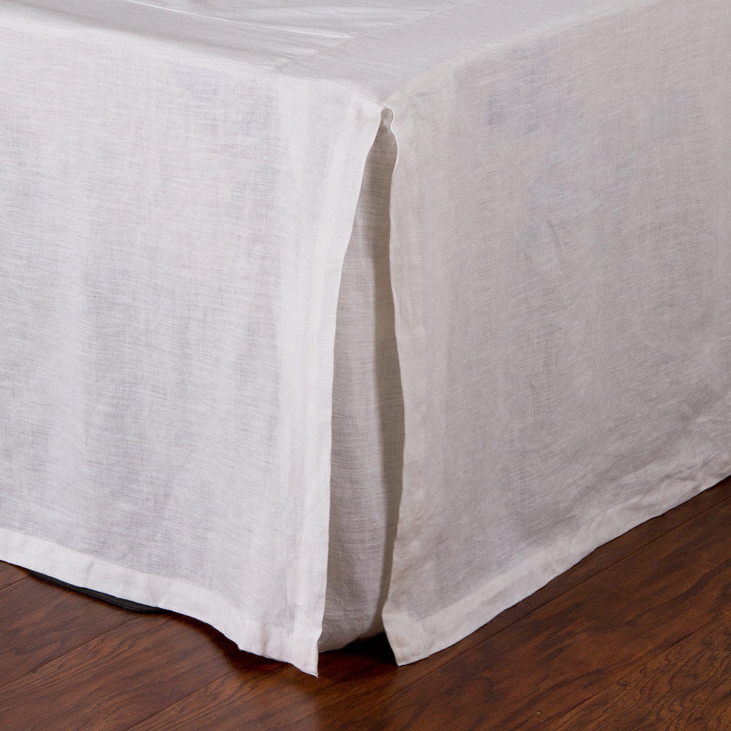 pleated linen bedskirt - 3 colors - pom pom at home