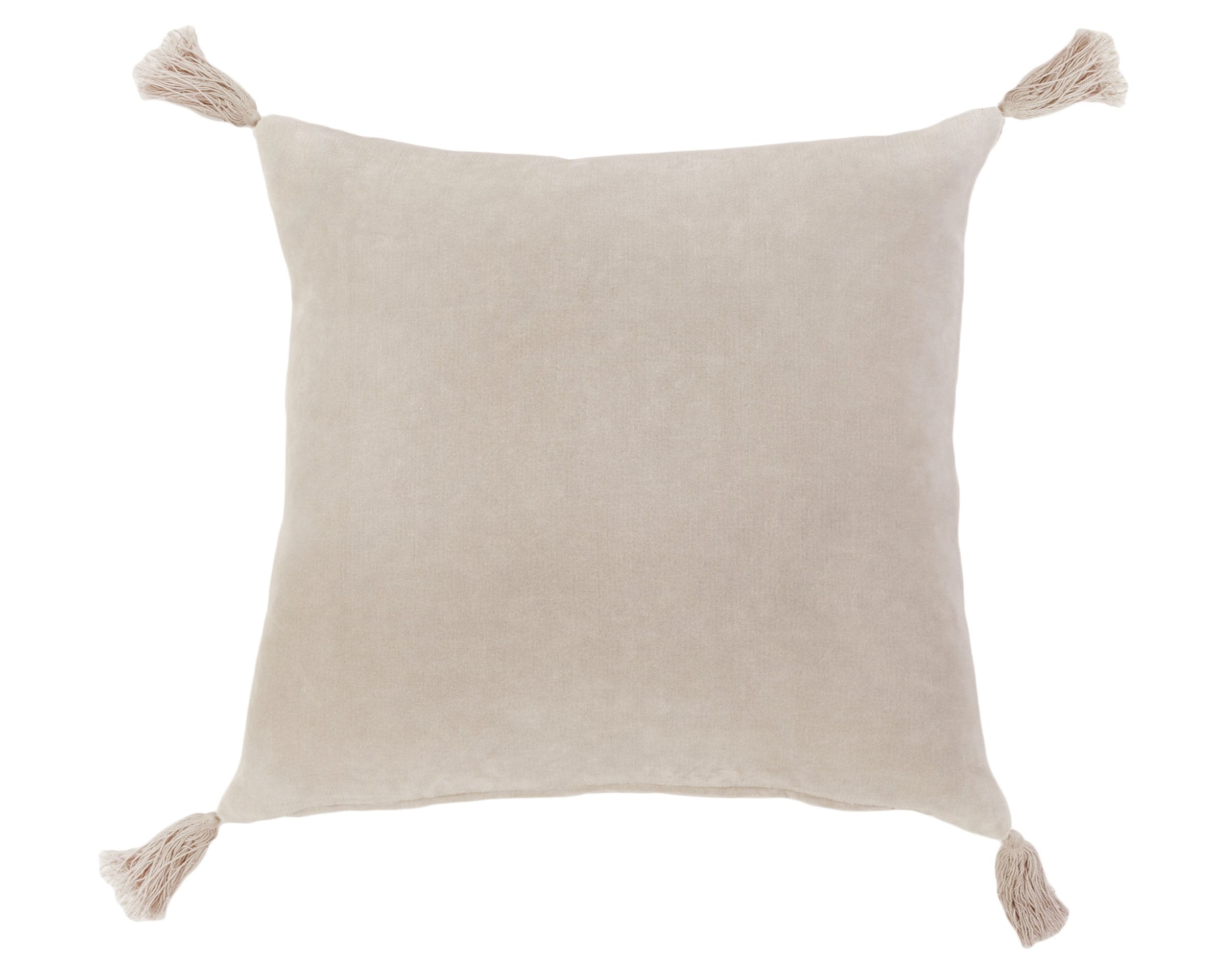 Bianca 20"x20" Pillow with Insert - Blush Color -Pom Pom at Home