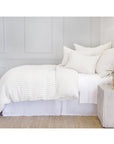 blake -  cream/grey color - duvet set - pom pom at home