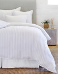 blake - white/ocean color - duvet set - pom pom at home