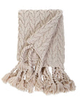 CAPISTRANO THROW - Taupe - pom pom at home